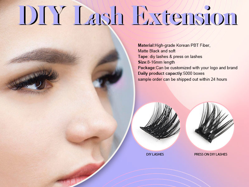 DIY لیش توسیع