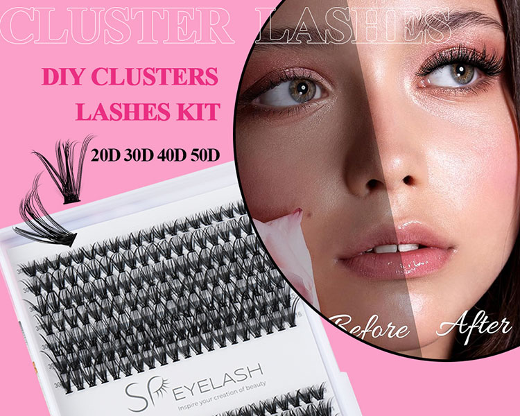 Heat Bonded Lash Clusters